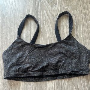 alo shimmer sports bra